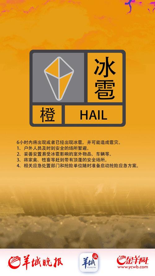 山西省天镇县发布冰雹橙色预警_2