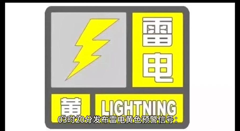 河北省尚义县发布雷电黄色预警