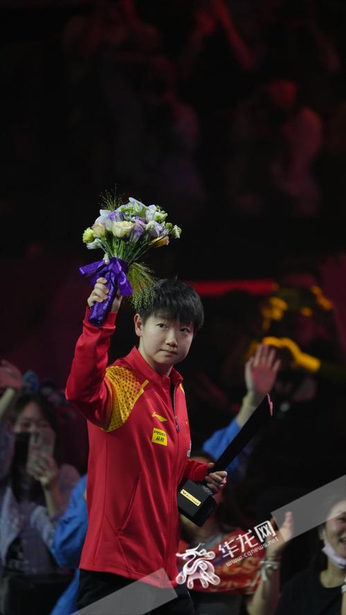 祝贺！孙颖莎获得WTT重庆站女单冠军