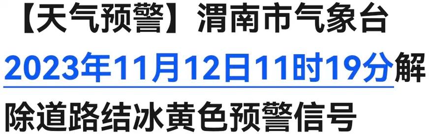 山东省成武县发布道路结冰黄色预警_1