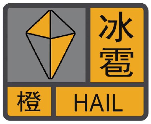 贵州省惠水县发布冰雹橙色预警