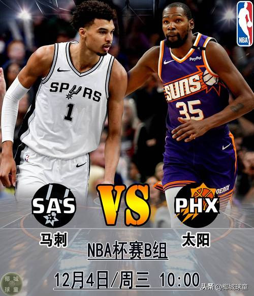 NBA杯西部B组前瞻:湖人卫冕遇太阳挑战 雷霆马刺青春对决