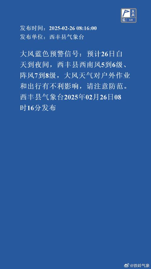 陕西省周至县发布大风蓝色预警_1