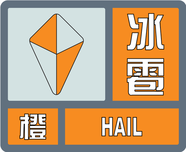 新疆维吾尔自治区尉犁县发布冰雹橙色预警_2