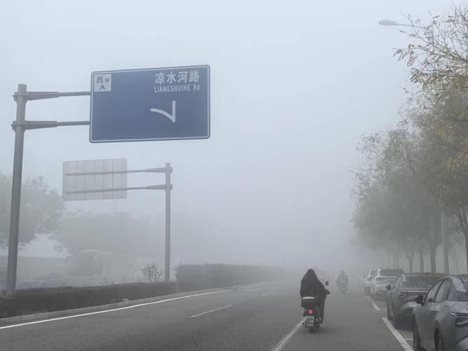 大雾袭乐山 四川境内多条高速公路临时封闭