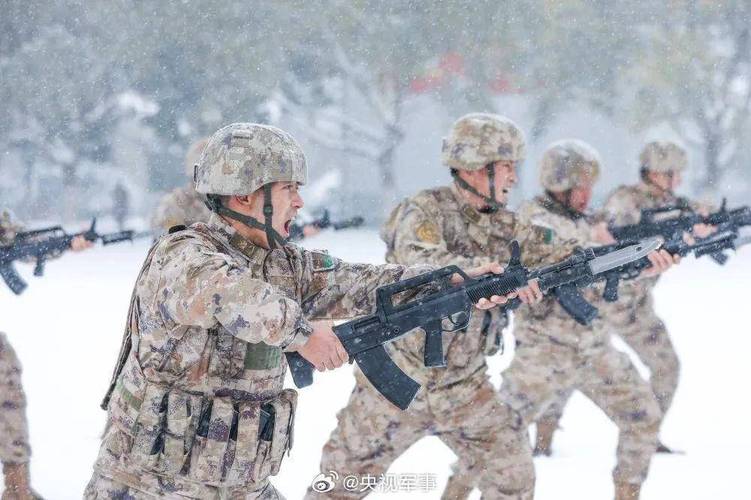 超燃！一组图带你看子弟兵雪地训练现场