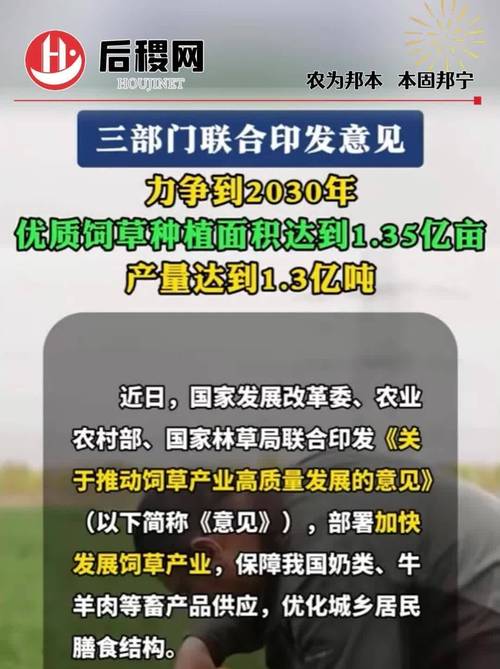 国家林草局:2024年我国各类草种产量超过7万吨