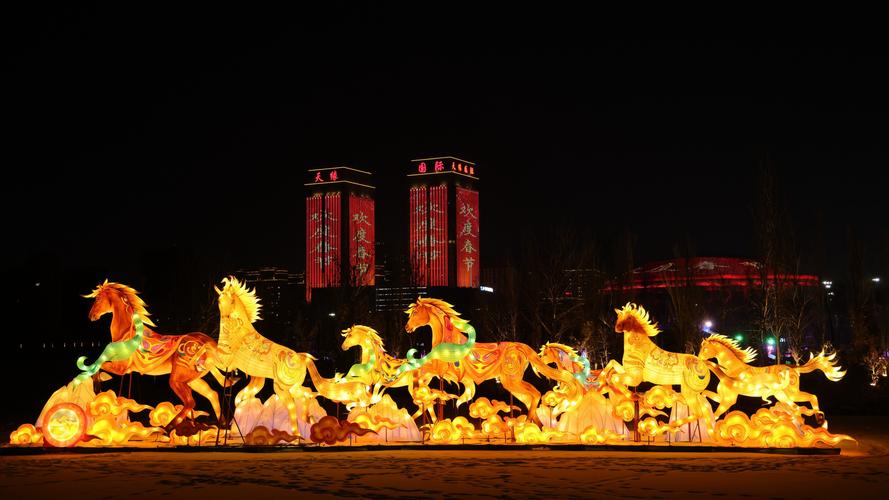 文化中国行|张掖甘州:大型灯会迎新春
