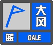黑龙江省泰来县发布大风蓝色预警_2