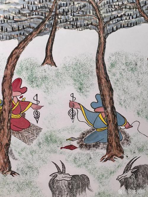 纳西族东巴画:丹青写意 瑰宝生辉