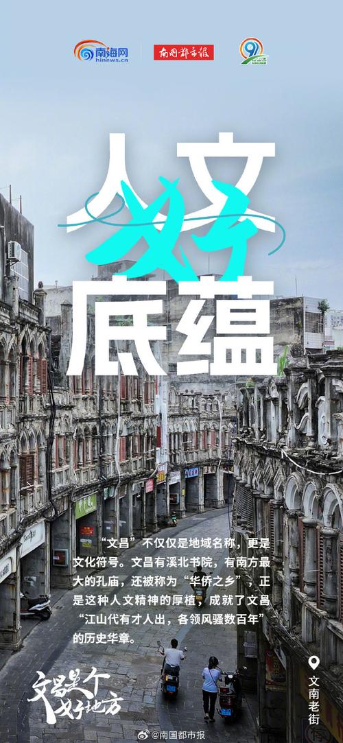 海报|文昌是个好地方