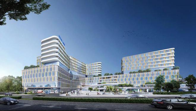 让儿童在“海洋探险”中完成疗愈 深圳市第三儿童医院封顶