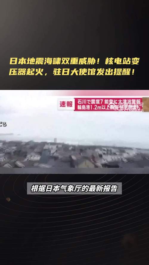 中国驻日本大使馆提醒在日同胞防范海啸