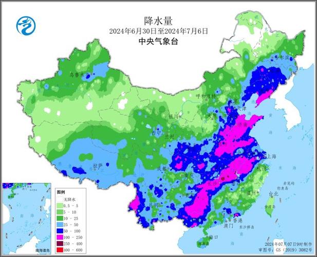 今夏中国多地可能发生极端强降水过程