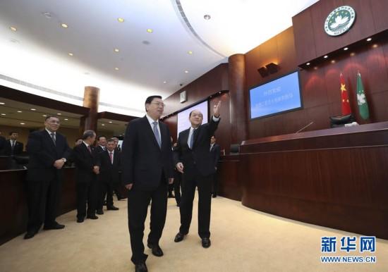 澳门特区立法会主席高开贤:维护国家安全是澳门社会共识