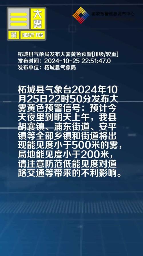 河北省井陉县发布大雾黄色预警_1