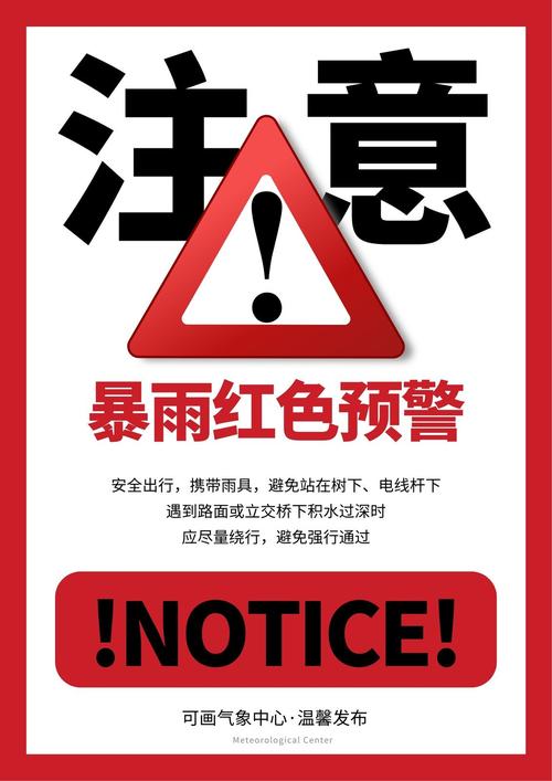 天津市武清区发布暴雨红色预警