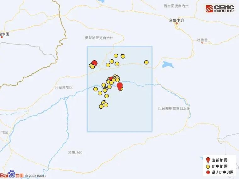 新疆巴音郭楞州尉犁县发生3.2级地震，震源深度18千米_1