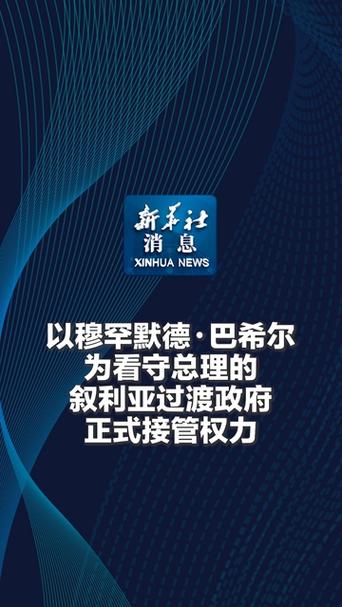 穆罕默德·巴希尔称其已被任命为叙利亚过渡政府看守总理