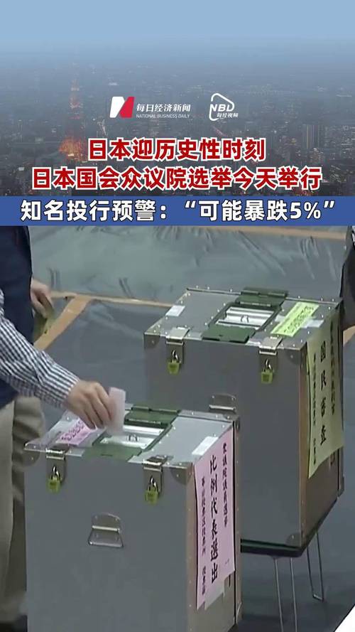 日本国会众议院选举开始投票