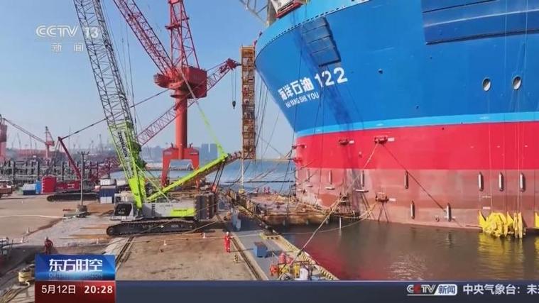 “海葵一号”完成首船原油外输作业