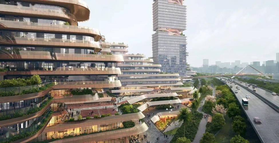 深圳建筑产业生态智谷项目造楼平台完成首次顶升