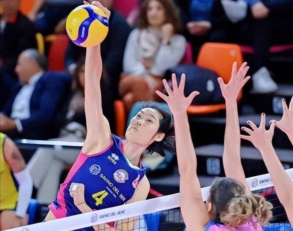 朱婷13分获评MVP