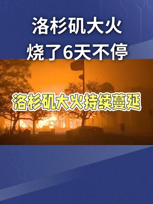 美国洛杉矶6场大火同时燃烧 至少10人遇难 逾5万栋建筑受火灾威胁