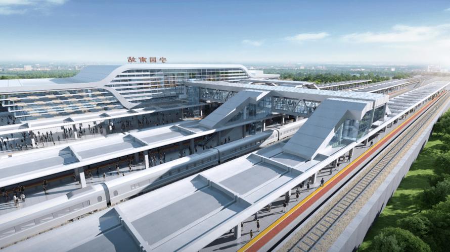 宁国市即将通高铁!全新车站先睹为快