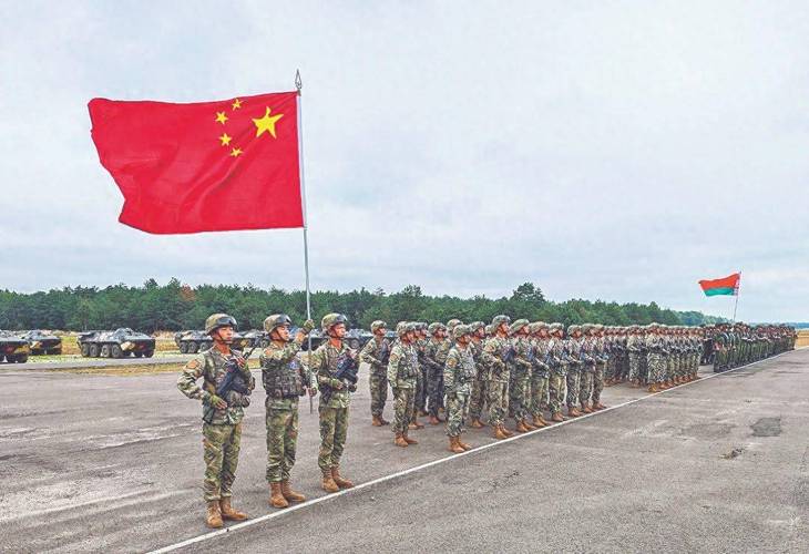 中国和白俄罗斯陆军联训是“挑衅北约”?中国外交部回应