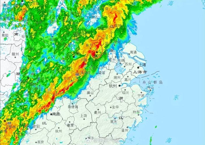 江苏省六合区发布暴雨黄色预警