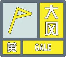 江西省上饶市发布大风黄色预警_3