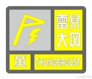 浙江省椒江区发布大风黄色预警_3