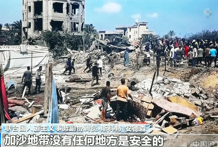以军持续空袭加沙地带多地 造成多名巴勒斯坦人死伤