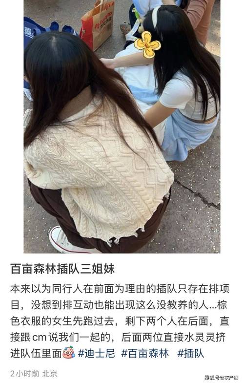 事发上海迪士尼!疑似老太带孙子插队被怒吼,网友吵开了