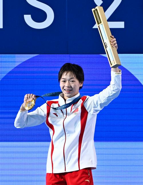 全红婵夺得跳水世界杯柏林站女子10米台冠军