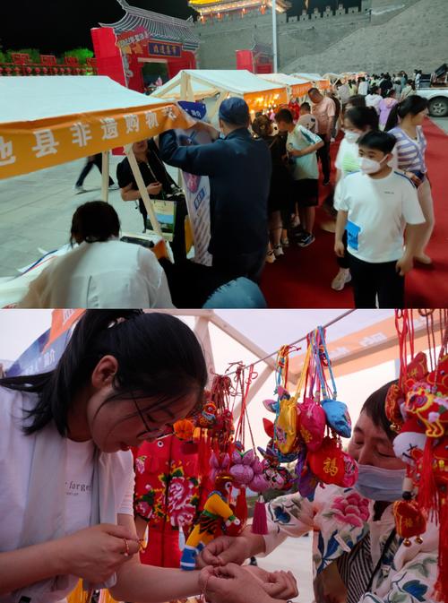 国庆·进莞来|边玩边学习!非遗集市逛起来~