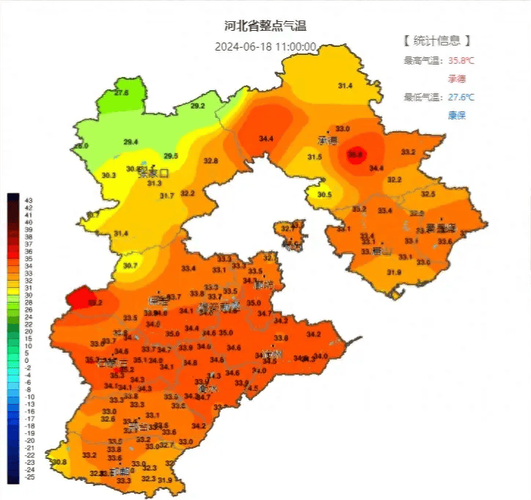 河北省辛集市发布高温橙色预警
