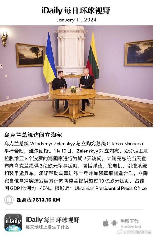乌克兰总统与拉脱维亚总统举行会晤