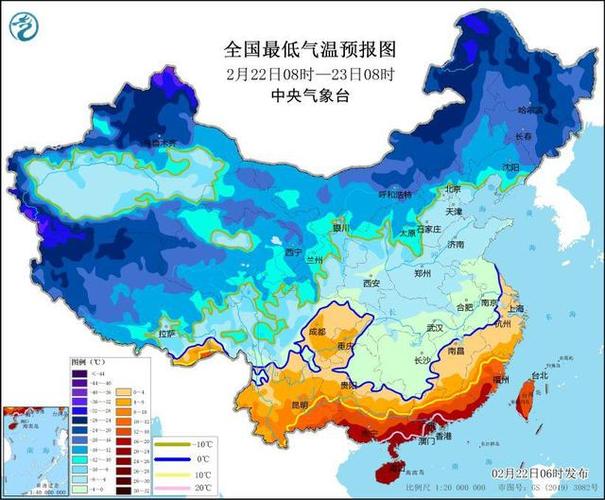 中央气象台发布寒潮预警 西北华北部分地区降温超14℃