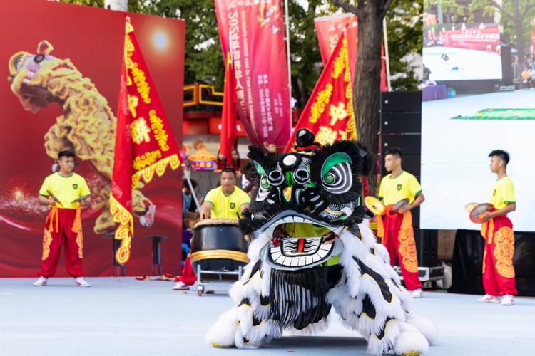 传统南狮“争霸”西北 以赛为媒促文体旅融合
