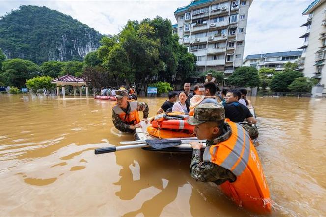 局地降雨强度大 广西启动洪水防御四级应急响应