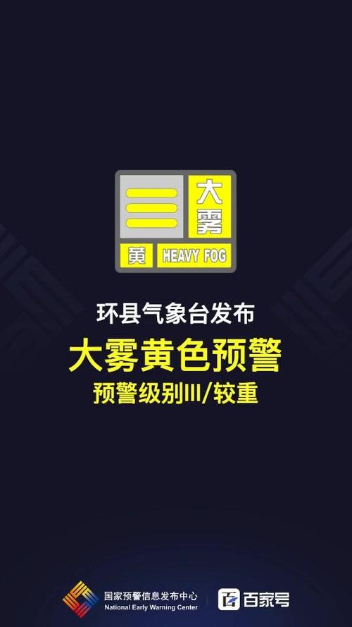 甘肃省环县发布大雾黄色预警_2