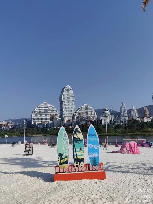西双版纳打造旅游新地标白象沙滩