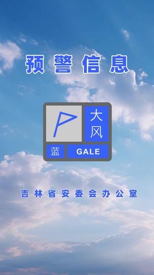 黑龙江省大庆市发布大风蓝色预警_6