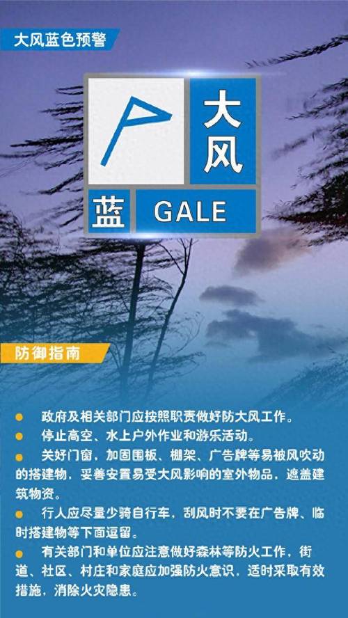 贵州省雷山县发布大风蓝色预警_6