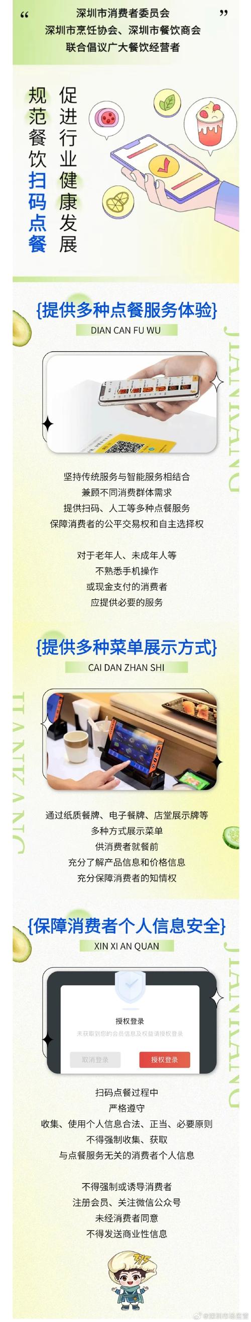 深圳发布联合倡议:规范餐饮扫码点餐 促进行业健康发展